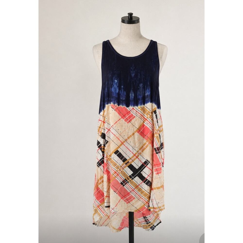 Language Rayon Silk Boho Dress S